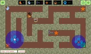 The Squirrels Maze 2D